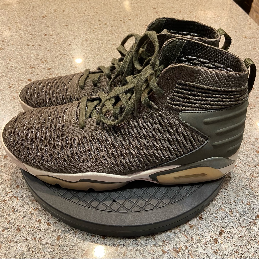 Jordan Flyknit Elevation 23 Cargo Khaki Men's Size 12 Sneakers